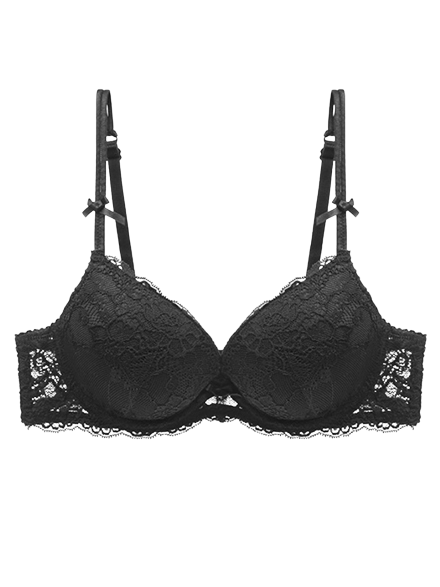 Kendall Lace Plunge Push Up Bra Lace Push-up Bra Flame Scarlet | Earth  Republic