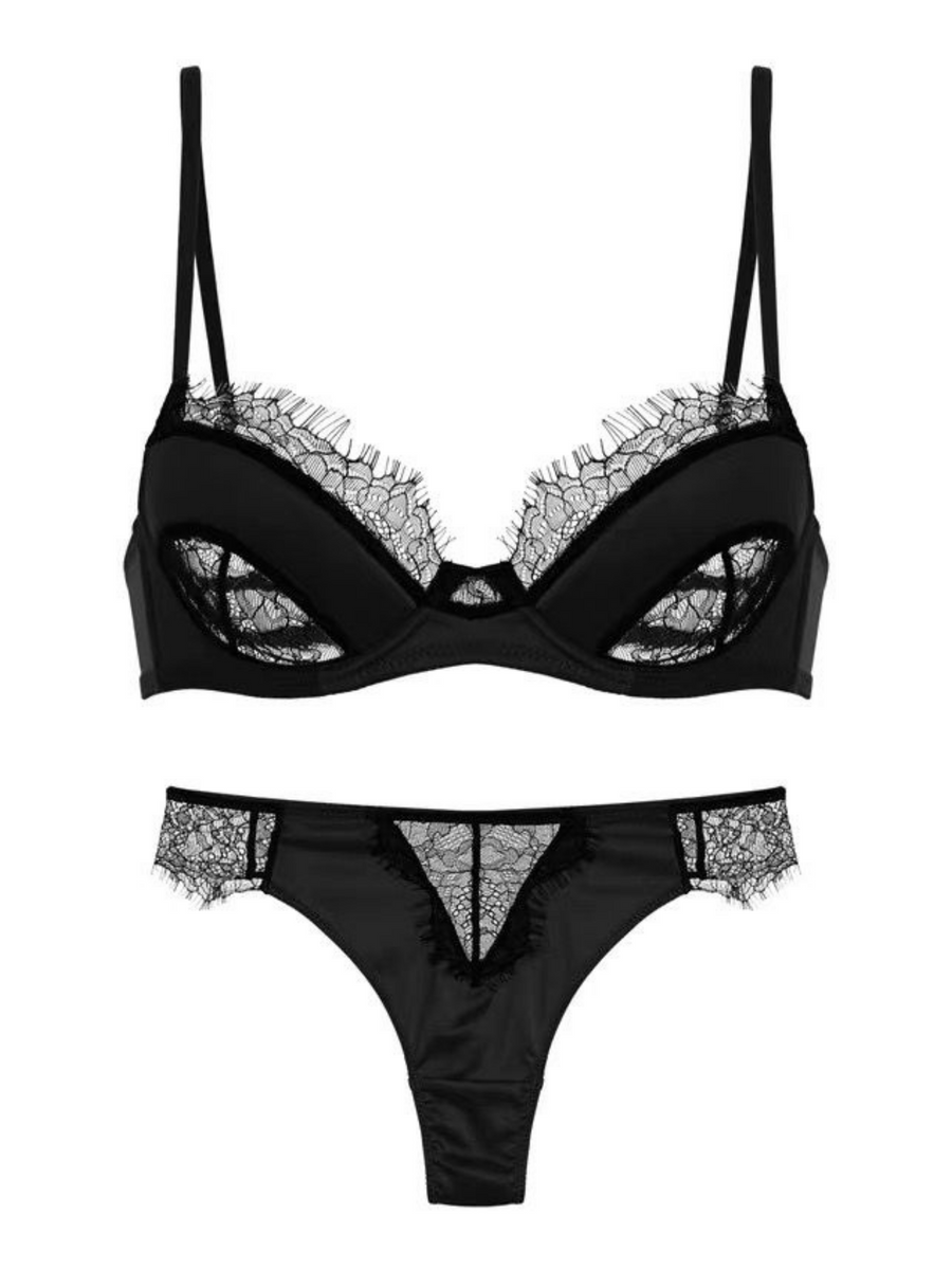 Zora Sheer Lace Lingerie Set (2 colors) – Kyria Lingerie